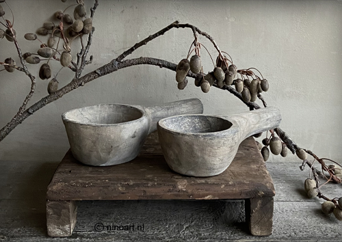 Spatscherm "houten lepels" 60x90