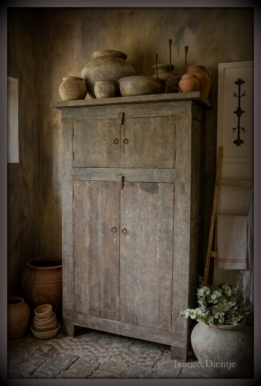 stoer en landelijk wonen. Kast Old Barn